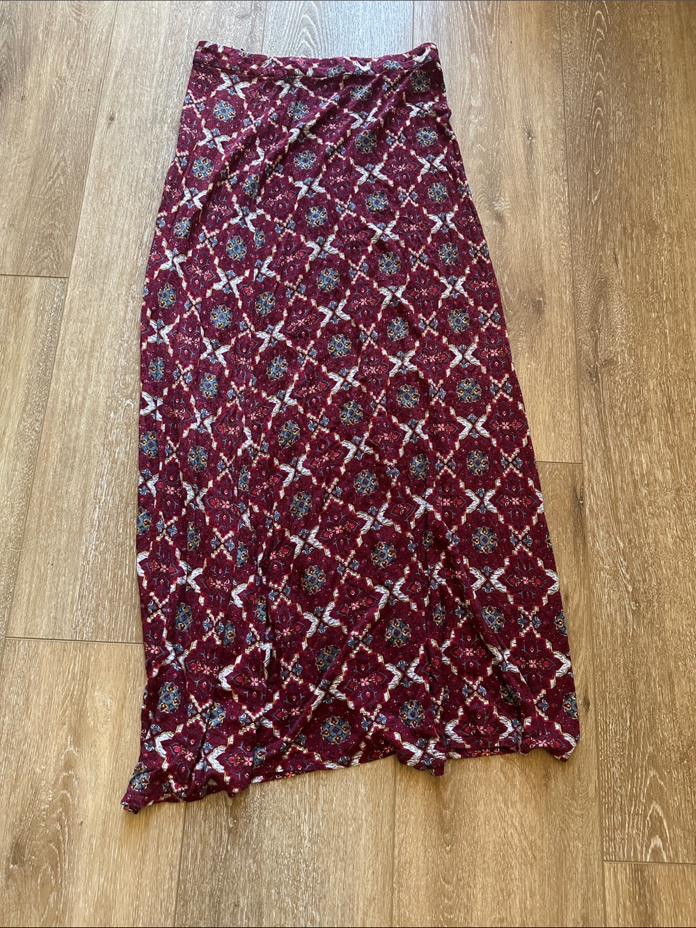 Forever 21 BoHo Maxi Skirt Size M